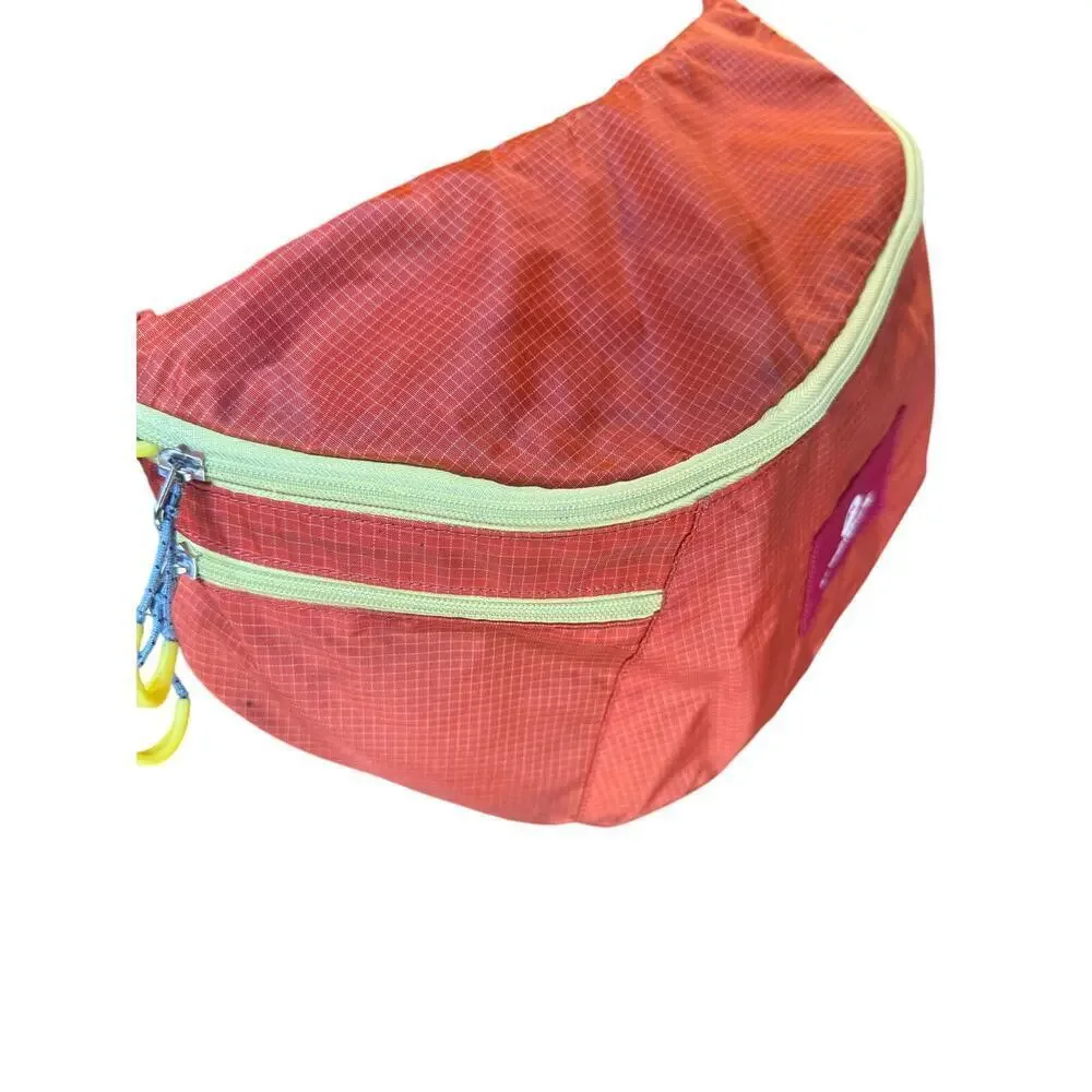 Maleroads Orange Crossbody Sling Bag Travel Chest Pack Lightweight